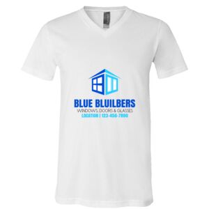 BELLA + CANVAS Unisex Jersey V-Neck Tee Thumbnail