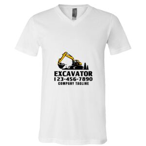 BELLA + CANVAS Unisex Jersey V-Neck Tee Thumbnail