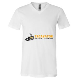 BELLA + CANVAS Unisex Jersey V-Neck Tee Thumbnail