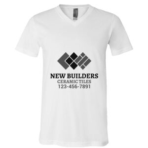 BELLA + CANVAS Unisex Jersey V-Neck Tee Thumbnail