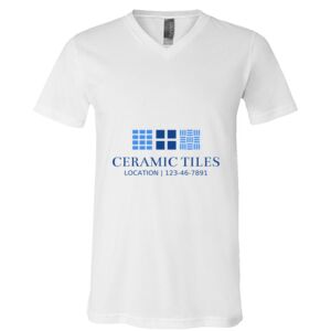 BELLA + CANVAS Unisex Jersey V-Neck Tee Thumbnail