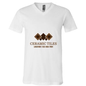 BELLA + CANVAS Unisex Jersey V-Neck Tee Thumbnail