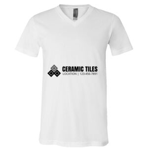 BELLA + CANVAS Unisex Jersey V-Neck Tee Thumbnail