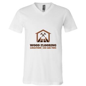 BELLA + CANVAS Unisex Jersey V-Neck Tee Thumbnail