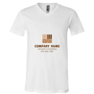 BELLA + CANVAS Unisex Jersey V-Neck Tee Thumbnail