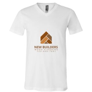 BELLA + CANVAS Unisex Jersey V-Neck Tee Thumbnail