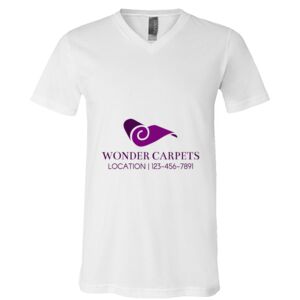 BELLA + CANVAS Unisex Jersey V-Neck Tee Thumbnail