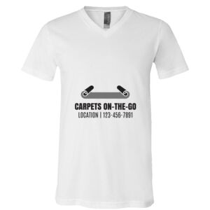 BELLA + CANVAS Unisex Jersey V-Neck Tee Thumbnail