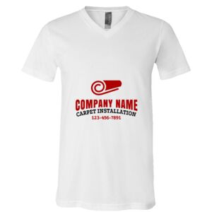 BELLA + CANVAS Unisex Jersey V-Neck Tee Thumbnail