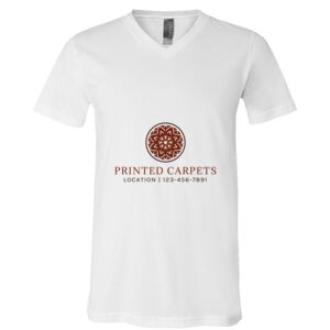 BELLA + CANVAS Unisex Jersey V-Neck Tee Thumbnail