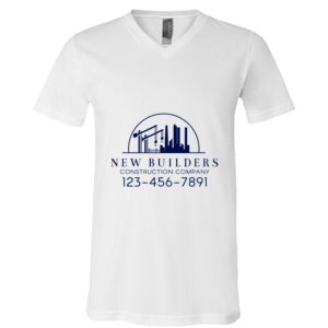 BELLA + CANVAS Unisex Jersey V-Neck Tee Thumbnail