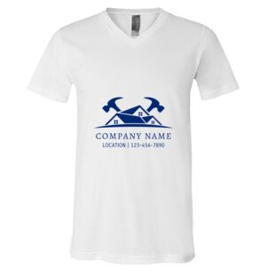 BELLA + CANVAS Unisex Jersey V-Neck Tee Thumbnail