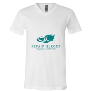 BELLA + CANVAS Unisex Jersey V-Neck Tee Thumbnail