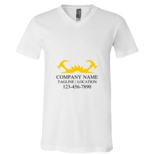 BELLA + CANVAS Unisex Jersey V-Neck Tee Thumbnail