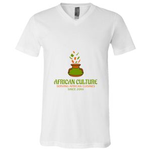 BELLA + CANVAS Unisex Jersey V-Neck Tee Thumbnail