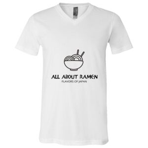 BELLA + CANVAS Unisex Jersey V-Neck Tee Thumbnail