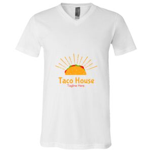 BELLA + CANVAS Unisex Jersey V-Neck Tee Thumbnail