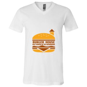 BELLA + CANVAS Unisex Jersey V-Neck Tee Thumbnail