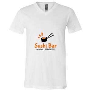 BELLA + CANVAS Unisex Jersey V-Neck Tee Thumbnail