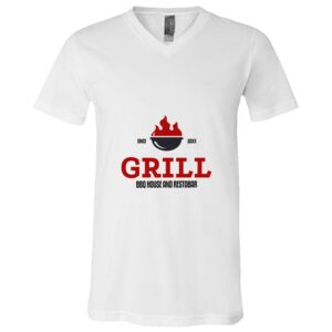 BELLA + CANVAS Unisex Jersey V-Neck Tee Thumbnail