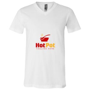 BELLA + CANVAS Unisex Jersey V-Neck Tee Thumbnail