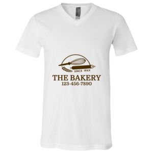 BELLA + CANVAS Unisex Jersey V-Neck Tee Thumbnail