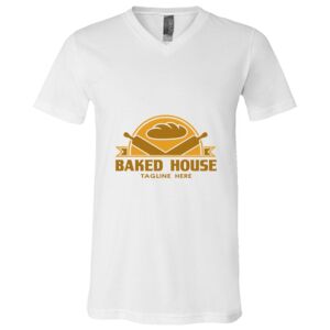 BELLA + CANVAS Unisex Jersey V-Neck Tee Thumbnail