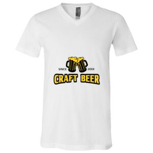 BELLA + CANVAS Unisex Jersey V-Neck Tee Thumbnail