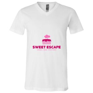 BELLA + CANVAS Unisex Jersey V-Neck Tee Thumbnail