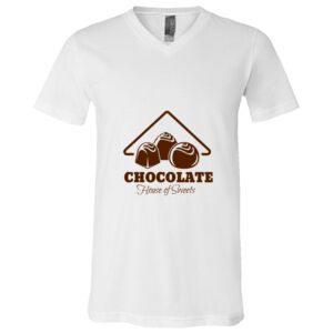 BELLA + CANVAS Unisex Jersey V-Neck Tee Thumbnail