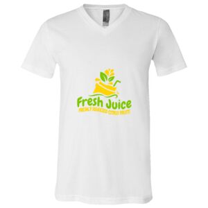 BELLA + CANVAS Unisex Jersey V-Neck Tee Thumbnail