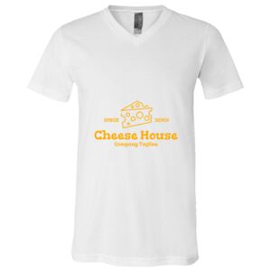 BELLA + CANVAS Unisex Jersey V-Neck Tee Thumbnail