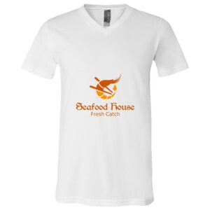 BELLA + CANVAS Unisex Jersey V-Neck Tee Thumbnail