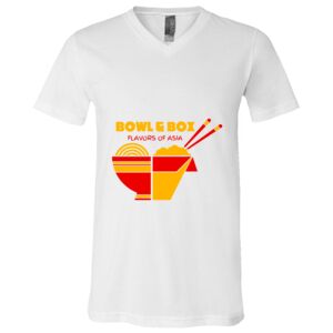 BELLA + CANVAS Unisex Jersey V-Neck Tee Thumbnail