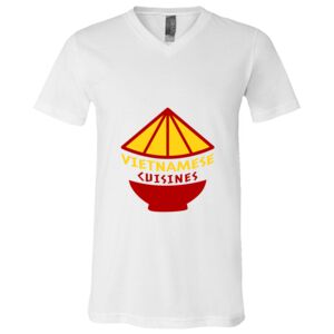 BELLA + CANVAS Unisex Jersey V-Neck Tee Thumbnail