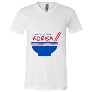 BELLA + CANVAS Unisex Jersey V-Neck Tee Thumbnail