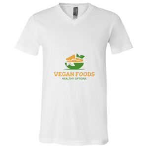 BELLA + CANVAS Unisex Jersey V-Neck Tee Thumbnail