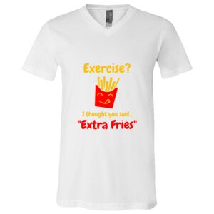 BELLA + CANVAS Unisex Jersey V-Neck Tee Thumbnail