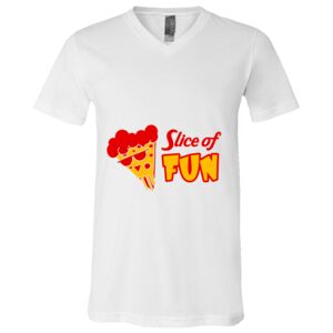 BELLA + CANVAS Unisex Jersey V-Neck Tee Thumbnail