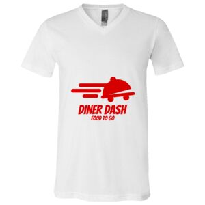 BELLA + CANVAS Unisex Jersey V-Neck Tee Thumbnail