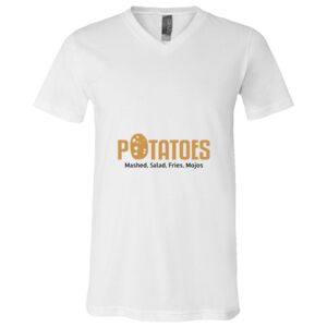 BELLA + CANVAS Unisex Jersey V-Neck Tee Thumbnail