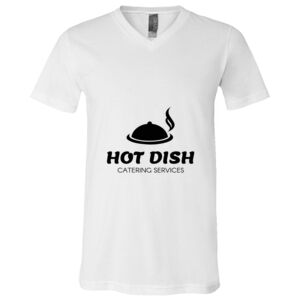 BELLA + CANVAS Unisex Jersey V-Neck Tee Thumbnail