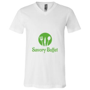 BELLA + CANVAS Unisex Jersey V-Neck Tee Thumbnail