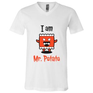 BELLA + CANVAS Unisex Jersey V-Neck Tee Thumbnail