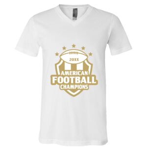 BELLA + CANVAS Unisex Jersey V-Neck Tee Thumbnail