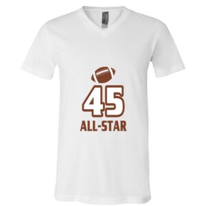 BELLA + CANVAS Unisex Jersey V-Neck Tee Thumbnail