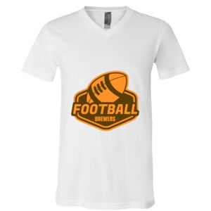 BELLA + CANVAS Unisex Jersey V-Neck Tee Thumbnail