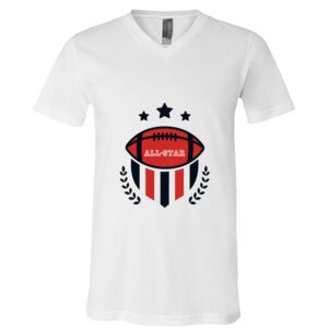 BELLA + CANVAS Unisex Jersey V-Neck Tee Thumbnail