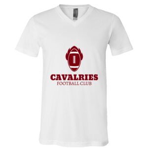 BELLA + CANVAS Unisex Jersey V-Neck Tee Thumbnail