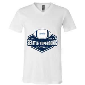 BELLA + CANVAS Unisex Jersey V-Neck Tee Thumbnail